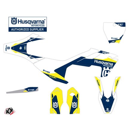 Kit Deco Moto Cross Orbit Husqvarna TC 85 Blanc