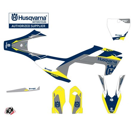 Kit Deco Moto Cross Orbit Husqvarna TC 85 Gris