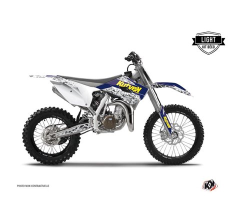 Kit Deco Moto Cross Predator Husqvarna TC 85 Violet Jaune
