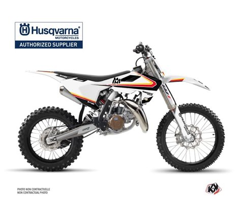 Kit Deco Moto Cross Legacy Husqvarna TC 85 Noir Jaune
