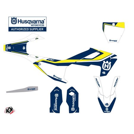 Kit Deco Moto Cross Legend Husqvarna TC 85 Bleu