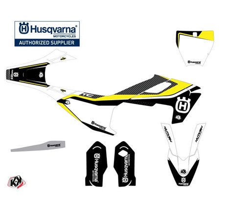 Kit Deco Moto Cross Legend Husqvarna TC 85 Noir