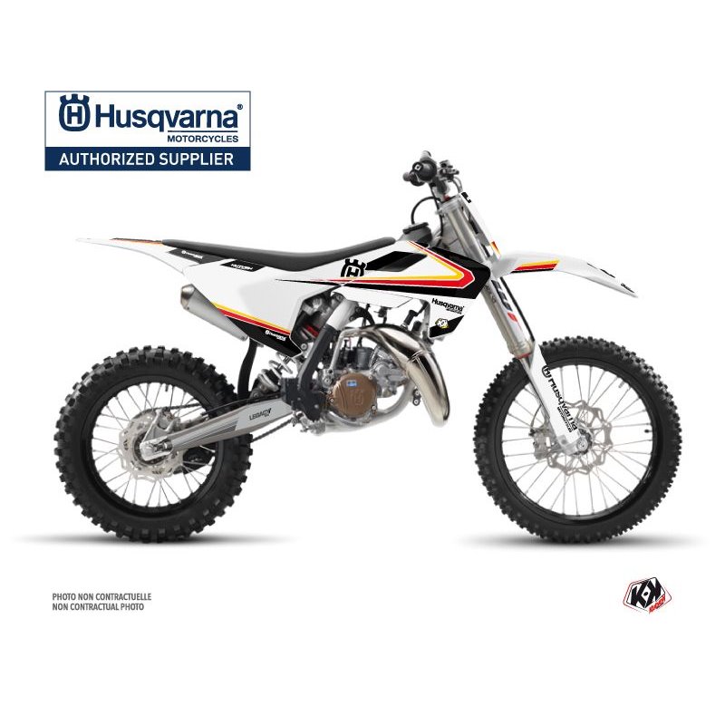 Kit Deco Moto Cross Legacy Husqvarna TC 85 Noir Jaune