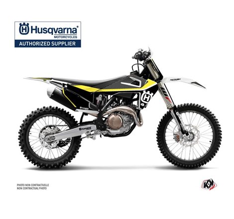 Kit Deco Moto Cross Legend Husqvarna TC 125 Noir