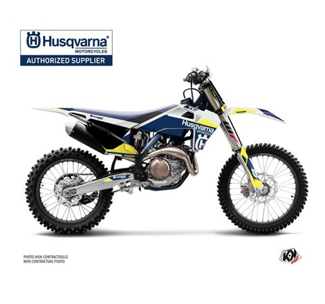 Kit Deco Moto Cross Orbit Husqvarna TC 125 Blanc