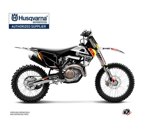 Kit Deco Moto Cross Rocky Husqvarna TC 125 Noir