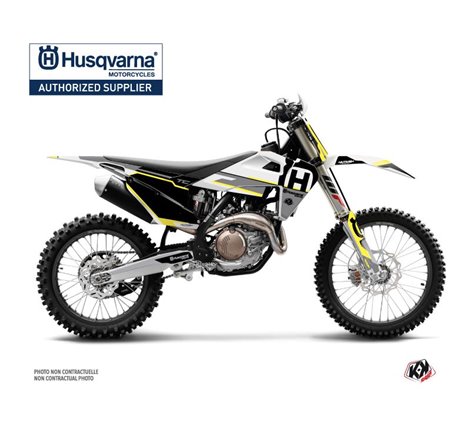 Kit Deco Moto Cross Nova Husqvarna TC 125 Noir