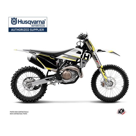 Kit Deco Moto Cross Nova Husqvarna TC 125 Noir