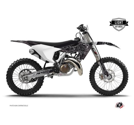 Kit Deco Moto Cross Zombies Dark Husqvarna TC 125 Noir