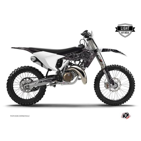 Kit Deco Moto Cross Zombies Dark Husqvarna TC 125 Noir