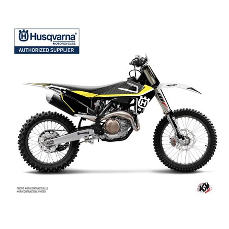 Kit Deco Moto Cross Legend Husqvarna TC 125 Noir