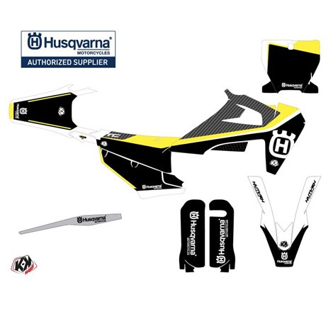 Kit Deco Moto Cross Legend Husqvarna TC 125 Noir