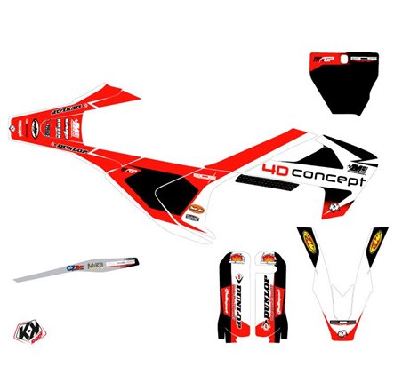 Kit Deco Moto Cross Replica BOS Husqvarna 250 FC