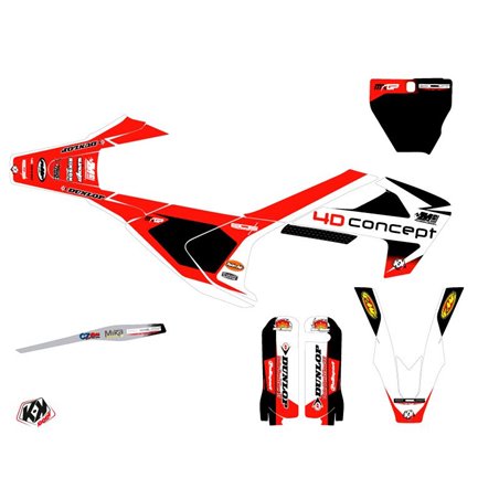 Kit Deco Moto Cross Replica BOS Husqvarna 250 FC