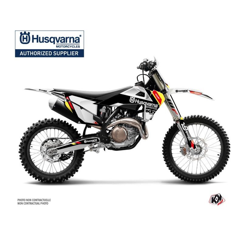 Kit Deco Moto Cross Rocky Husqvarna FC 350 Noir