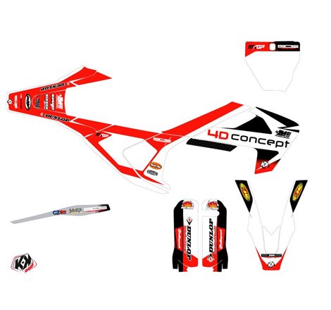 Kit Deco Moto Cross Replica BOS Husqvarna 350 FC