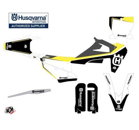Kit Deco Moto Cross Legend Husqvarna FC 450 Noir