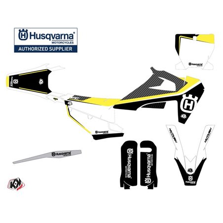 Kit Deco Moto Cross Legend Husqvarna FC 450 Noir