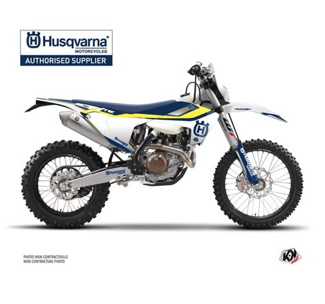 Kit Deco Moto Cross Legend Husqvarna TC 250 Bleu