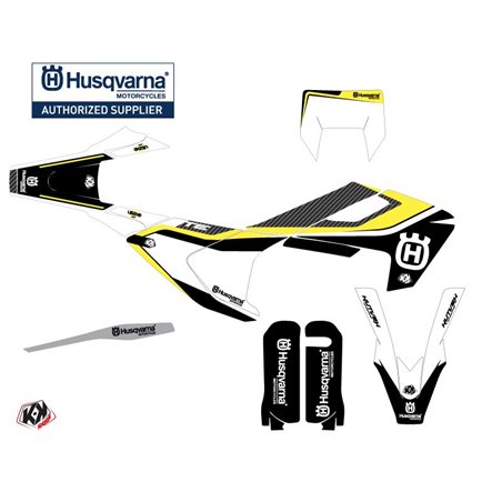 Kit Deco Moto Cross Legend Husqvarna TC 250 Noir
