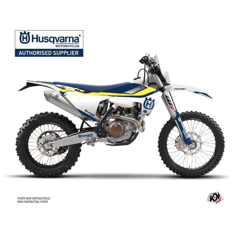 Kit Deco Moto Cross Legend Husqvarna TC 250 Bleu