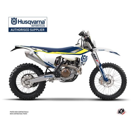 Kit Deco Moto Cross Legend Husqvarna TC 250 Bleu