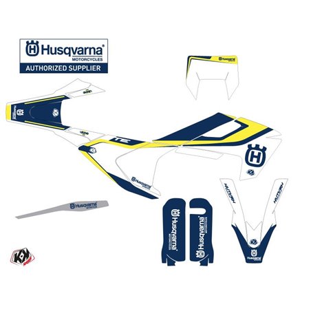 Kit Deco Moto Cross Legend Husqvarna TC 250 Bleu
