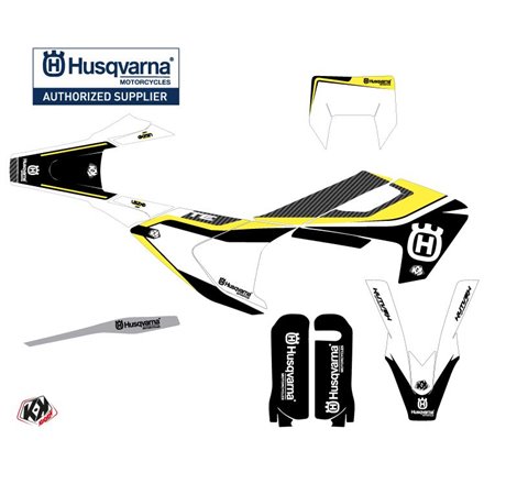 Kit Deco Moto Cross Legend Husqvarna TC 250 Noir