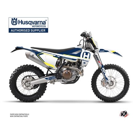 Kit Deco Moto Cross Nova Husqvarna TC 250 Bleu