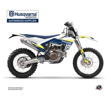 Kit Deco Moto Cross Orbit Husqvarna TC 250 Blanc