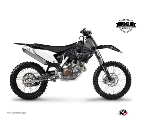 Kit Deco Moto Cross Zombies Dark Husqvarna TC 250 Noir
