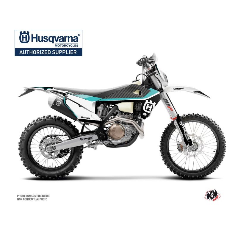 Kit Deco Moto Cross Legend Husqvarna 501 FE Turquoise