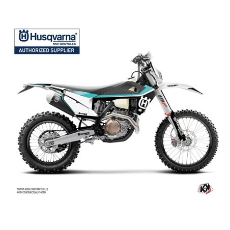 Kit Deco Moto Cross Legend Husqvarna 501 FE Turquoise