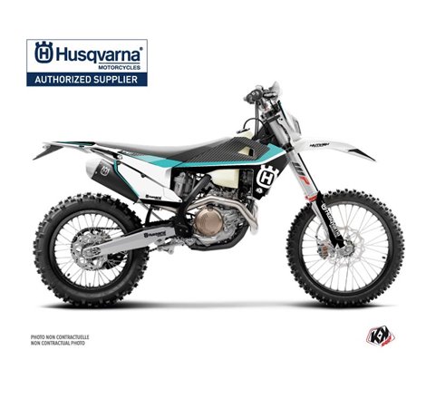 Kit Deco Moto Cross Legend Husqvarna 501 FE Turquoise