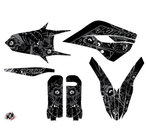Kit Deco Moto Cross Zombies Dark Husqvarna 501 FE Noir