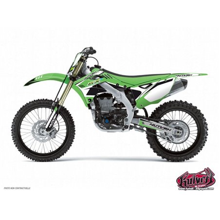 Kit Deco Moto Cross Chrono Kawasaki 65 KX Noir