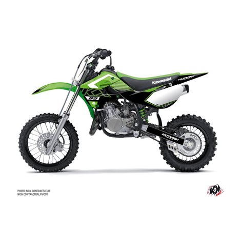 Kit Deco Moto Cross Claw Kawasaki 65 KX Vert