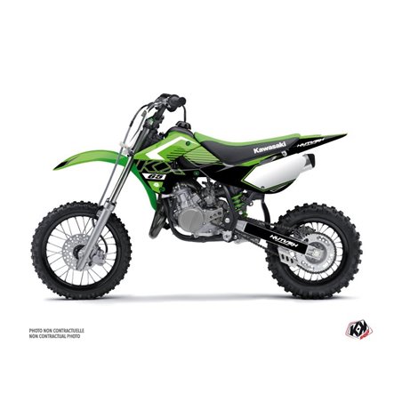 Kit Deco Moto Cross Claw Kawasaki 65 KX Vert