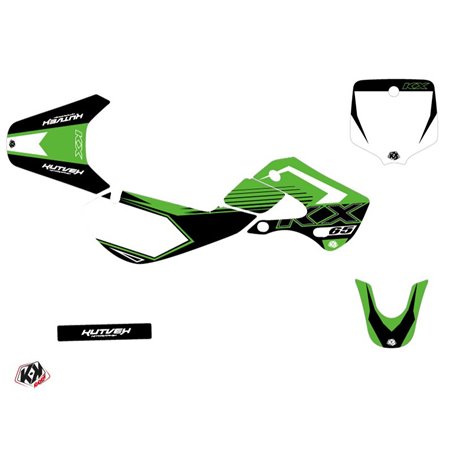 Kit Deco Moto Cross Claw Kawasaki 65 KX Vert