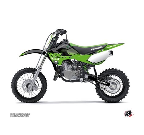 Kit Deco Moto Cross Claw Kawasaki 65 KX Noir