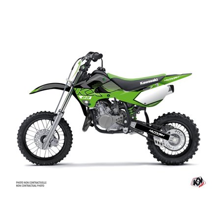 Kit Deco Moto Cross Claw Kawasaki 65 KX Noir