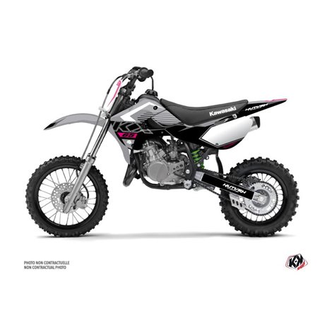 Kit Deco Moto Cross Claw Kawasaki 65 KX Gris