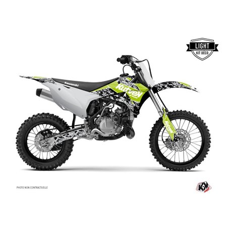 Kit Deco Moto Cross Predator Kawasaki 85 KX Vert