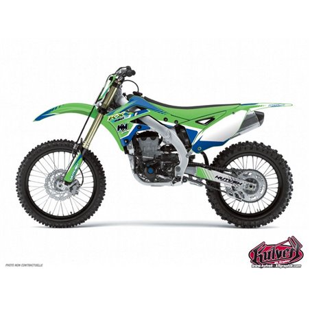 Kit Deco Moto Cross Pulsar Kawasaki 85 KX Bleu