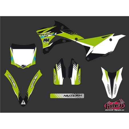 Kit Deco Moto Cross Pulsar Kawasaki 85 KX Noir