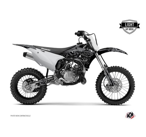 Kit Deco Moto Cross Zombies Dark Kawasaki 85 KX Noir