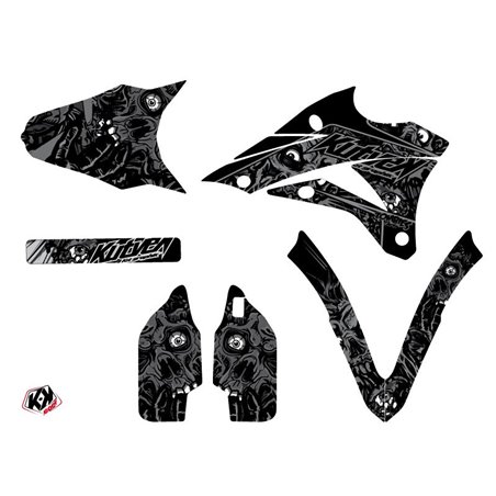 Kit Deco Moto Cross Zombies Dark Kawasaki 85 KX Noir