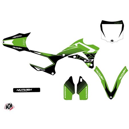 Kit Deco Moto Cross Claw Kawasaki 85 KX Vert