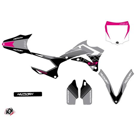 Kit Deco Moto Cross Claw Kawasaki 85 KX Gris