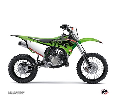Kit Deco Moto Cross Live Kawasaki 85 KX Vert